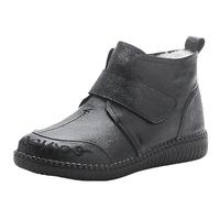 LOPILY Botas Agua Calentitas Outdoor Ski Boots Thickening (Black, 41)