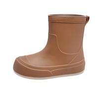 LOPILY Botas De Agua Niños Patrulla Canina media caña, zapatos de jardín para exteriores (Brown, 39)