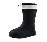 LOPILY Botas De Montar A Caballo Hombre botas de agua de tubo medio, cuatro zapatos para, trabajar al, lavar autos, acampar al, botas de lluvia (Black, 40)