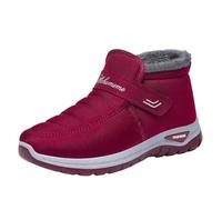 LOPILY Botas Impermeable Hombre Nieve de rendimiento para hombres, cómodas y resistentes al clima (Red, 41)