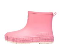 LOPILY Botas Mujer Negras para la lluvia para mujer, botines cortos, zapatos casuales exteriores para mujer (Pink, 41)