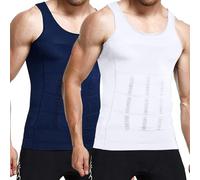 LOPILY Camiseta Reflectante de Color Liso, Ajustado y a la para Hombre (H, M)
