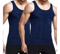 LOPILY Camiseta Reflectante de Color Liso, Ajustado y a la para Hombre (I, M)