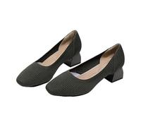 LOPILY Sandalia Plana de Cuero para Mujer Pasos Ligeros Caminar Elegante (Green, 41)