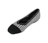 LOPILY Sandalia Transparente Plana transpirables y suaves, zapatos de antideslizantes para caminar, zapatillas de deporte con soporte para el (White, 43)