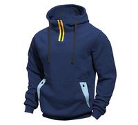 LOPILY Top Case Men Men's Cargo Quarter Zip Pullover Workout Running Active Sweatshirt with Pockets Sudaderas con Capucha para Hombre Bolsillos Moda Ligero Color Sólido Manga Larga Otoño/Invierno