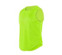 LOPILY Tops Hombre Y Verano Color Sólido Sin Mangas Secado Rápido Medias Transpirables Sudor Baloncesto Entrenamiento Deportiva Fitness Top Chaleco Deportivo (Mint Green, XXL)
