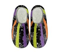 LOPILY Zapatillas Cuña Mujer Pantuflas cálidas para mujer, y cómodas, calientan tus en invierno (Green, 37)