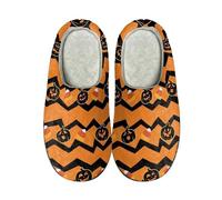 LOPILY Zapatillas Cuña Mujer Pantuflas cálidas para mujer, y cómodas, calientan tus en invierno (Yellow, 44)