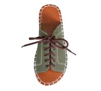 LOPILY Zapatillas De Invierno de Verano para Mujer, con diseño de de pez, Ligeras, para Exteriores, Vacaciones en la Playa, cómodas y Casuales. (Green, 37)