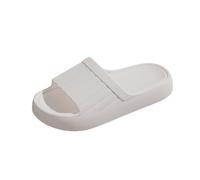 LOPILY Zapatillas de verano para hombre y mujer, antideslizantes, de, para interior y exterior. (White, 36)