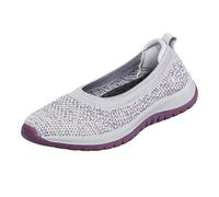 LOPILY Zapatillas Deportivas Baratas Mujer Correr al Libre para Parejas, Zapatos Transpirables (Grey, 41)