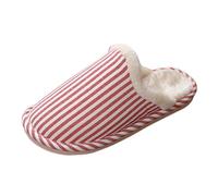 LOPILY Zapatillas Dinosaurio el antideslizantes para interiores, cálidas y respetuosas con la, con gruesa a felpa invierno para mujer (Red, 40)