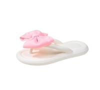 LOPILY Zapatillas Estar Hombre mujer con puntera de clip, informales, huecas, zapatos planos, sandalias (White, 40)