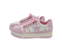 LOPILY Zapatillas Oficina Mujer Matching Casual Shoes (Pink, 38)