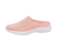 LOPILY Zapatos Bailarina Niña Casuales de Verano Hueco Transpirable Tacón Zapatos Casuales de (Pink, 35)