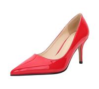 LOPILY Zapatos Boda Rojo Mujer, Zapatos Transpirables, Zapatos Casuales, Zapatos de Trabajo livianos Unisex, Zapatillas de Trabajo Deportivas Transpirables sin Cordones (Red, 45)