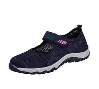 LOPILY Zapatos De Enfermera Mujer Mujer, Pasos Ligeros, Elegantes para Caminar (Dark Blue, 37)