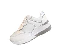 LOPILY Zapatos Mujer Invierno de otoño e Invierno para Mujer, Zapatos para Correr, Zapatos Casuales cómodos (White, 43)