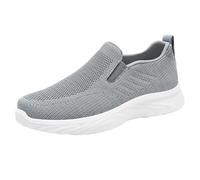 LOPILY Zapatos Mujer Invierno Mujer, Primavera, Verano y otoño, sin Cordones, Transpirables, cómodos y Ligeros, Zapatos Deportivos Casuales (Grey, 41)