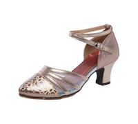 LOPILY Zapatos Trabajo Mujer Zapatos Transpirables, Zapatos Casuales, Zapatos de Trabajo livianos Unisex, Zapatillas de Trabajo Deportivas Transpirables sin Cordones (Rose Gold, 41)