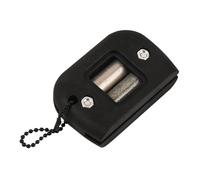 lopituwe Afilador de Patines de Hielo Compacto, Herramienta portátil de Mano con Doble Varilla eficiente, óptimo para Cada sesión de Patinaje, afilador de Cuchillas de Patines