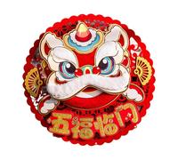 lopituwe Bendiciones Hogar Feliz Año Nuevo Letrero de Puerta Decoración del Festival de Primavera Chino Caracteres Tradicionales Chinos Año Nuevo Lunar