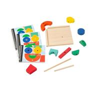 lopituwe Bloques de construcción de Regalo Espacio proyección estéreo 3D Niños pequeños 4 a 8 años Fomentando la Creatividad y la Conciencia Espacial Bloques construcción para Madera Espacio