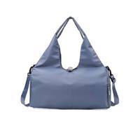 lopituwe Bolsa para Esterilla de Yoga, Bolsa para Gimnasio, Tela Impermeable, Capacidad Interna Adecuada, clasificación y Almacenamiento de Varios artículos, Azul