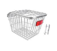 lopituwe Cesta trasera para bicicleta con tapa, gran capacidad, organizador de carga, actividades al aire libre, ciclismo, portabicicletas, portátil, ligero, fácil de instalar,