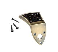 lopituwe Cordal de mandolina triangular de metal. Opción versátil fácil instalación para músicos que buscan mejorar el sonido. Cordal mandolina 8 cuerdas con tapa arqueada y tornillo.