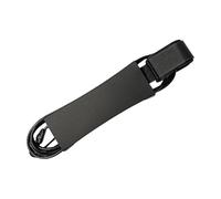 lopituwe Correa de Tobillo para Surf. Correas de Cuerda para Pierna. Versátil y Duradera. Ideal para Amantes de Las Tablas de Surf y Otros Deportes acuáticos. La Correa está, Negro, 300 centímetros