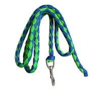 lopituwe Cuerda para Caballos confiable con mosquetón Resistente y cincha. Ideal para entusiastas de la equitación y Equipos de Entrenamiento Ecuestre. Se Fija al Cabestro o, Verde y Azul, 4 Metros