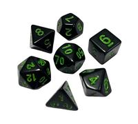 lopituwe Dados poliédricos para Fiestas, Juegos de, Accesorios increíbles para Juegos de rol y matemáticas, Estos Dados Son un Regalo para los Amantes los,