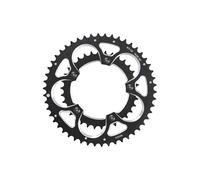 lopituwe de Ciclismo de Carreras Duradero con de 110 mm. Solución Ligera para Ciclistas exigentes. Cadena guía con Cambios Suaves. Platos de aleación mecanizados por CNC para