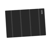 lopituwe Esterilla protectora de silicona para de camping y barbacoa, que proporciona aislamiento térmico y es fácil mantenimiento, Negro, 52 x 38.5 cm