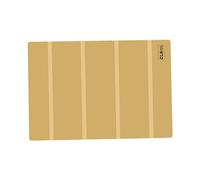 lopituwe Esterilla protectora de silicona para de camping y barbacoa, que proporciona aislamiento térmico y es fácil mantenimiento, Caqui, 52 x 38.5 cm