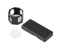 lopituwe Estuche de Almacenamiento para Tiza de Taco de Billar Elegante Caja Octogonal Características Sujeción Firme Mantiene la Tiza Limpia y a Mano para los Jugadores de, Negro, 6.2 x 3 x 3.35 cm