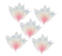 lopituwe Hermosas hojas decorativas para scrapbooking, adornos, hojas de esqueleto únicas, tarjetas, marcapáginas, pantallas de lámparas, fabricación flores e incluso tinta para estampar en papel.