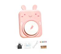 lopituwe Herramienta de artesanía de cerámica, pequeño torno alfarería para la creatividad los niños con una construcción robusta. Características del torno alfarería: rotación suave,