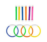 lopituwe Herramientas de Ejercicio acuático para niños con Juguetes de Buceo para estimular y fomentar Las Habilidades natación en la Piscina Herramientas Ejercicio acuático para niños Juegos