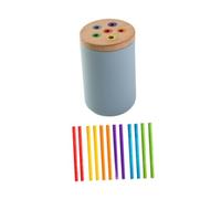 lopituwe Juego de clasificación de Formas y Colores para Madera. Fomenta la interacción y Mejora la cognición del Color y Las Habilidades Forma en niños pequeños. Centro Actividades para