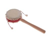 lopituwe Juguete de percusión de tambor de sonajero que crea momentos agradables mientras estimula la curiosidad y el interés en la música Juguete de percusión de manual