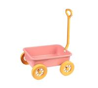 lopituwe Juguetes de Arena de Verano, Carro Juguete, Carrito Divertido para niños Durante los días Playa y Actividades al Aire Libre, Carro Juguete para Que los niños , Rosa , 30.5 x 25.8 x 15 cm