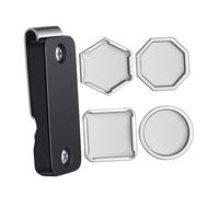 lopituwe Kit Porta Tiza de Billar portátil con Clip magnético y Cajas de Tiza Repuesto octogonales 3 cm x 3 cm (1,18 Pulgadas x 1,18 Pulgadas). Incluye Estuche con Clip para cinturón y Taco Billar
