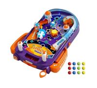 lopituwe Máquina de pinball, juguete educativo para niños que ofrece horas de entretenimiento para noches juegos familiares y fiestas. Máquina pinball para niños, juego , sin luz , 43 x 46.5 x 14.5 cm