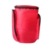 lopituwe Mochila Profesional de Taekwondo de Gran Capacidad para Guardar Equipo de Sanda. Resistente al Desgaste y Duradera. Diseño con Cremallera y Base sólida, Rojo, 27x36x50cm