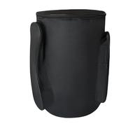 lopituwe Mochila Profesional de Taekwondo de Gran Capacidad para Guardar Equipo de Sanda. Resistente al Desgaste y Duradera. Diseño con Cremallera y Base sólida, Negro, 27x36x50cm