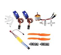 lopituwe Motor sin escobillas confiable A2212 Juego de 2200 KV compatible con hélice de helicóptero RC para un rendimiento mejorado Helicóptero avión ala fija RC Hélice 8060