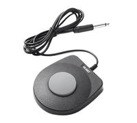 lopituwe Pedal de sustain, pedal de batería, pie percusión digital, ligero, universal, repuesto para músicos que practican, piezas soporte para platillos, instrumento, Negro, 6.5 Interfaz única